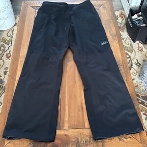 REI Pants Mens 32 L Black Trailmade Elements Rain